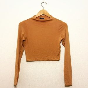Naked Wardrobe - the nw mock neck crop - NWOT - MSRP - $42 - Size L